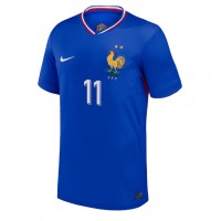 Camisa de Futebol França Ousmane Dembele #11 Equipamento Principal Europeu 2024 Manga Curta